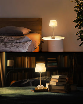 UMEXUS dimmable lamp showing three brightness levels