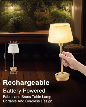 Rechargeable UMEXUS lamp with USB-C charging cable for convenient use
