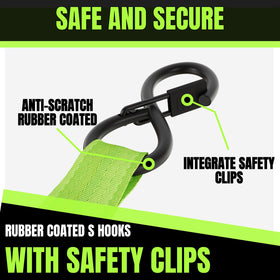 UMIRO automatic retractable strap secures cargo with easy release