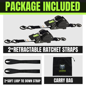 UMIRO trailer and truck tie down with 1x12ft strap