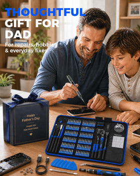 UnaMela cordless screwdriver kit for portable repair on the go
