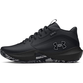 Under Armour Lockdown 7 kids outsole tread for reliable gym and playground grip