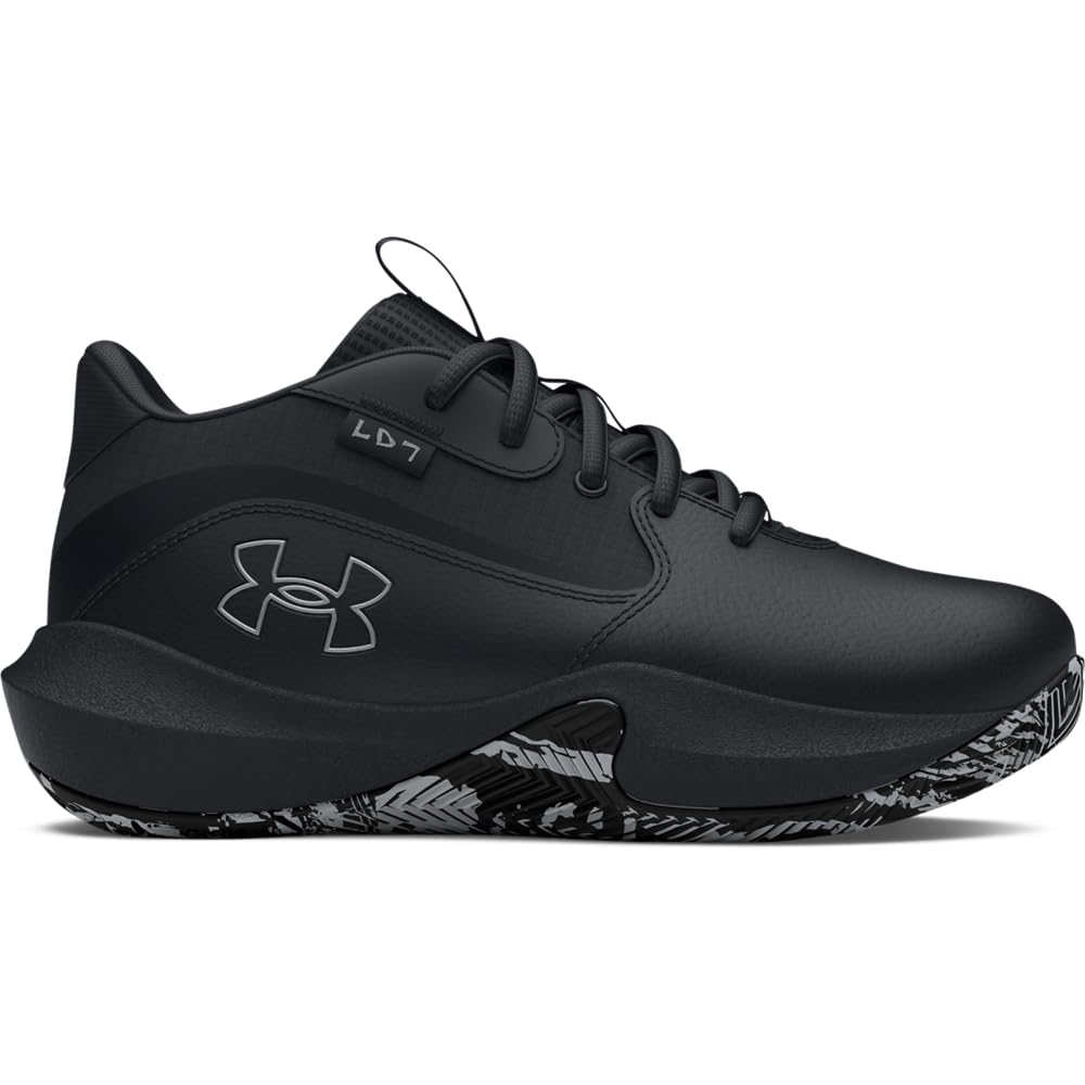 Under Armour Unisex Pre School Lockdown 7 side profile—cushioned support for everyday wear