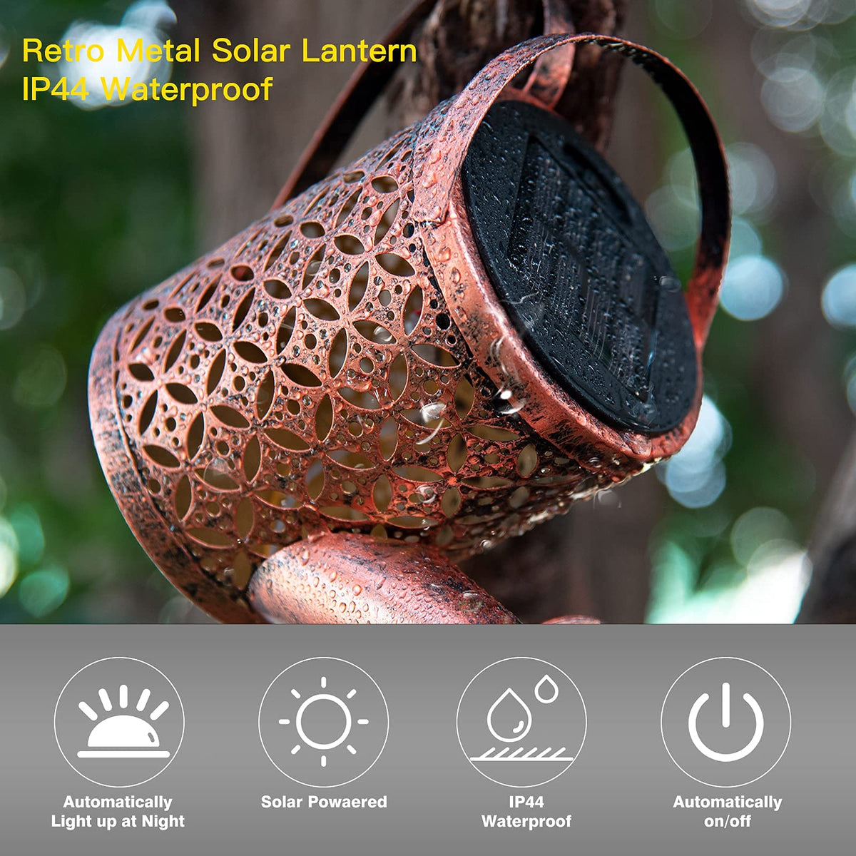Undreem solar-lantern holiday-decor adds festive touch to outdoor areas