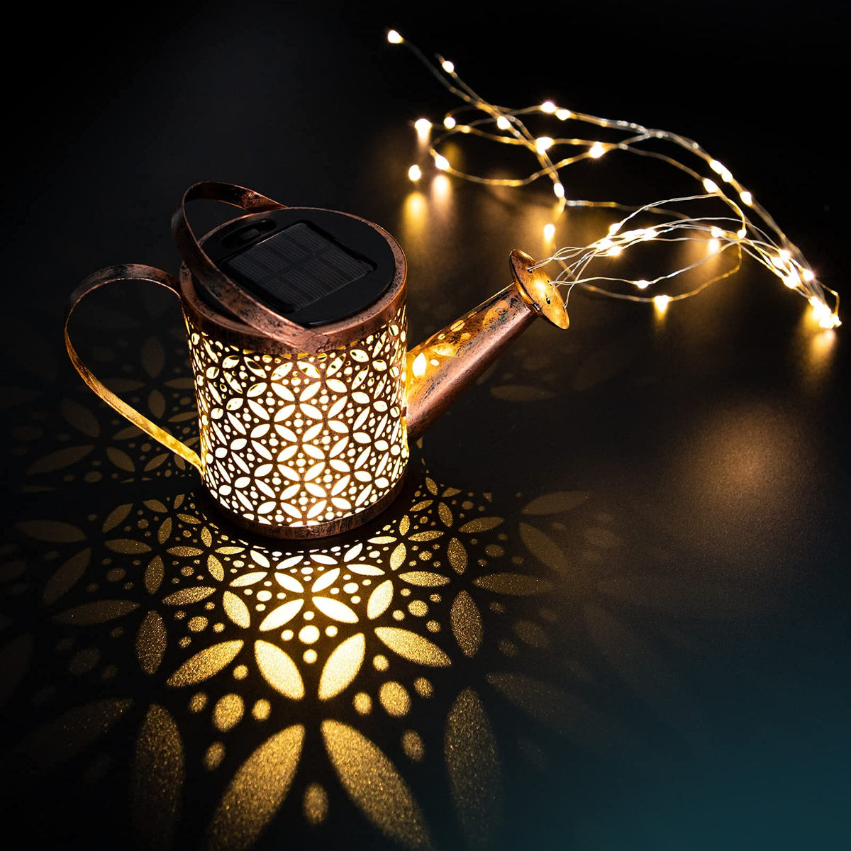Undreem solar-lantern hook-stake-included enables versatile placement options