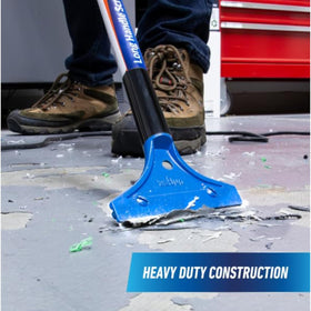 Unger stainless steel blade close-up highlights rust-resistant durability.