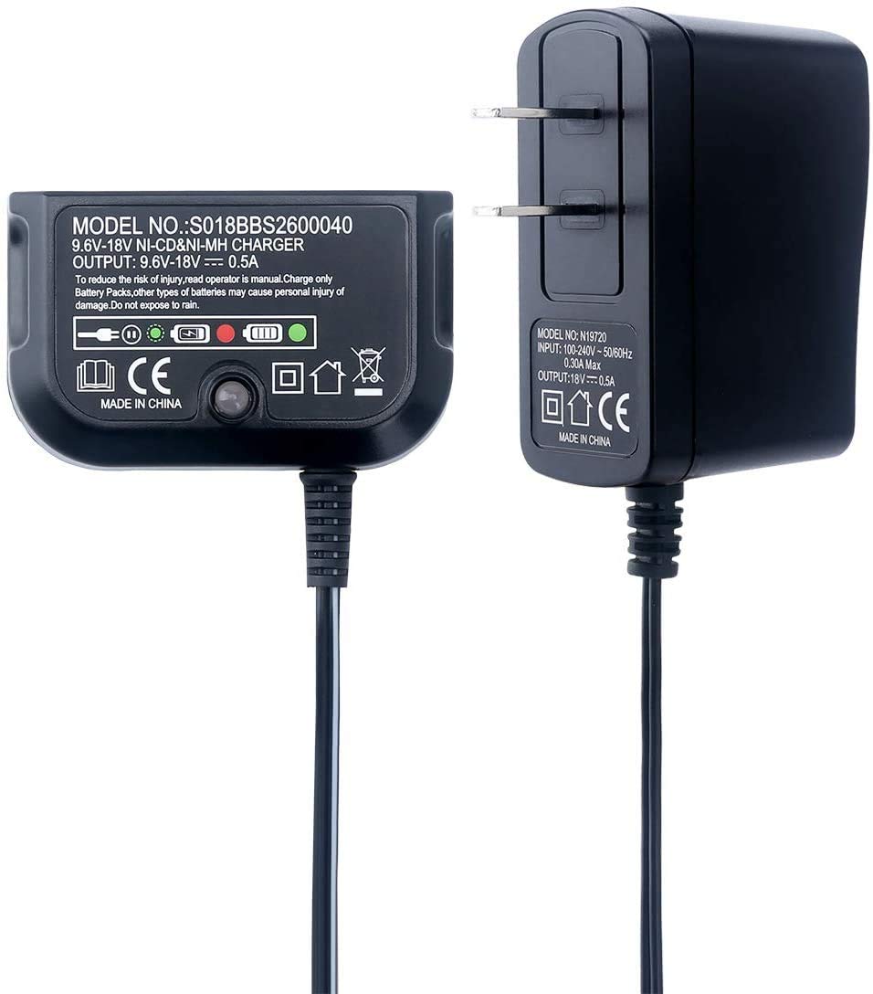 UNGINO battery charger compatible with 18V packs for versatile tool readiness.