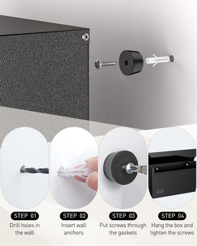 Uniclife multi use donation ballot and suggestion box for multiple needs