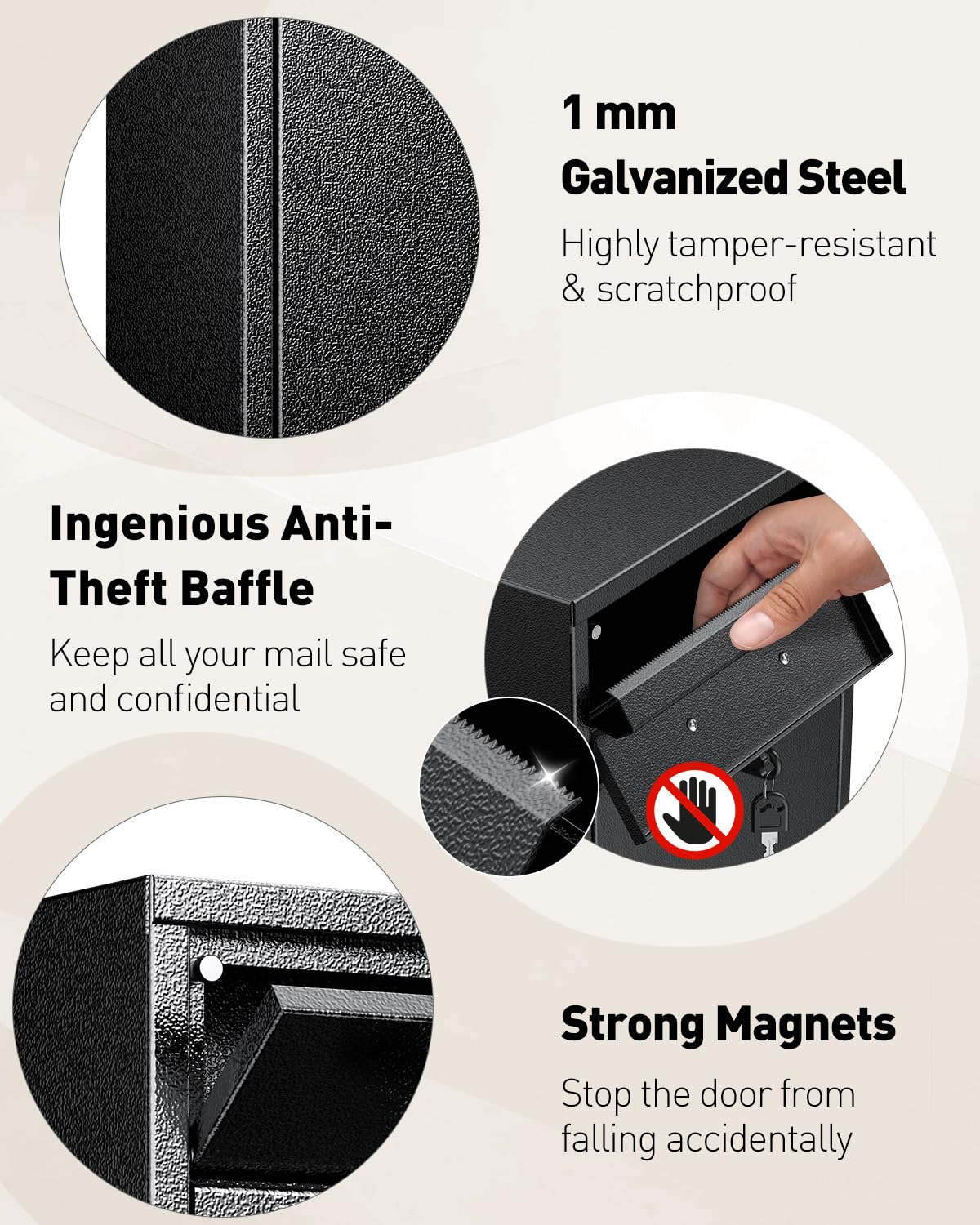 Uniclife secure key lock ensures authorized access only