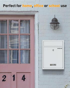 Uniclife white exterior adds a clean look to homes and offices