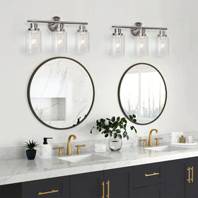 Unicozin dressing table light adds gentle glow for mornings.