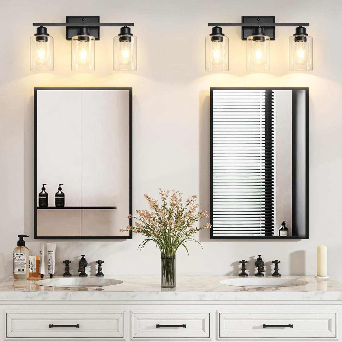 Unicozin vanity light uses heat-resistant ceramic sockets for bulb compatibility.