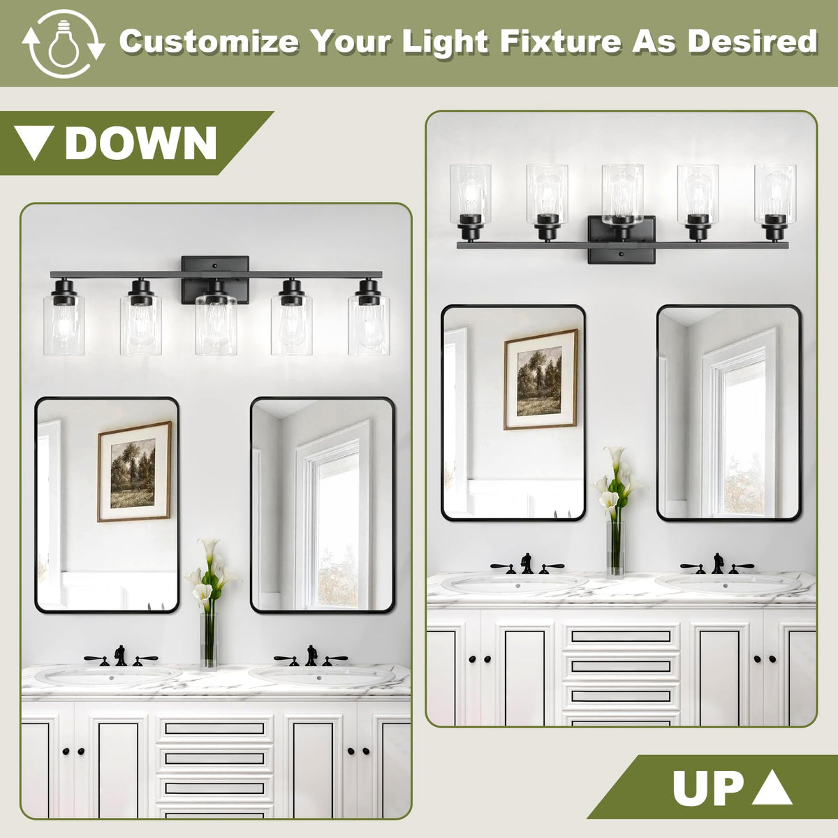 Unicozin standard E26 base is bulb-friendly for LED or incandescent options.