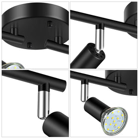Unicozin matte black finish design suits modern or industrial interiors.