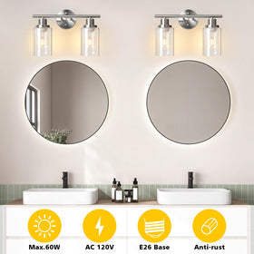 Unicozin modern wall lamp design pairs with brushed nickel finish for contemporary spaces