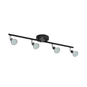 Unicozin rotatable heads enable flexible spotlighting on artwork or countertops.