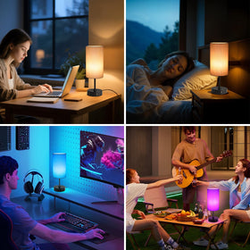 Unicozin lamp ideal for kids' rooms or dorms as ambient lighting.