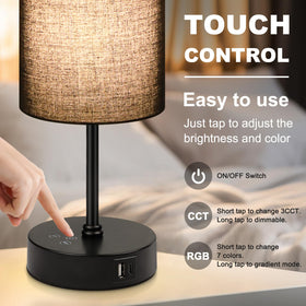 Unicozin table lamp on a desk with soft, diffuse illumination