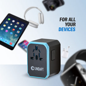 Unidapt plug-lock system ensures secure, single-plug operation.