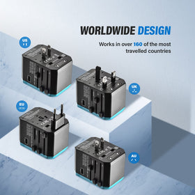 Unidapt built-in fuse and safety shutters illustrate protective design.