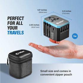 Unidapt travel accessory ideal for hotels and cruises on the go.