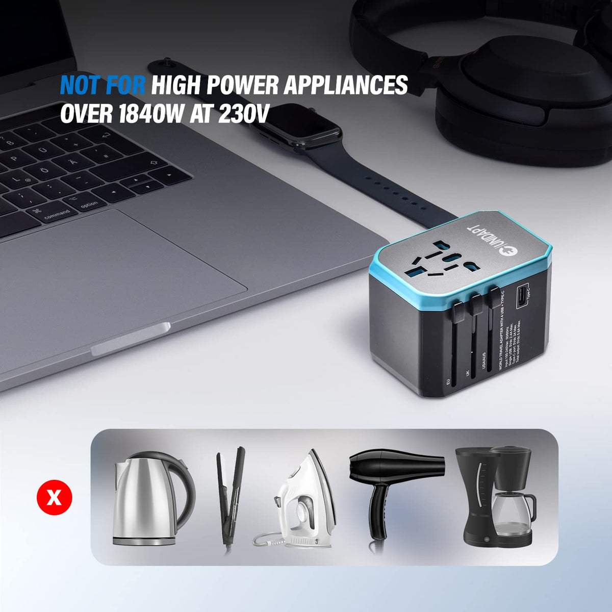 Unidapt US-based brand design emphasizes quality and support.