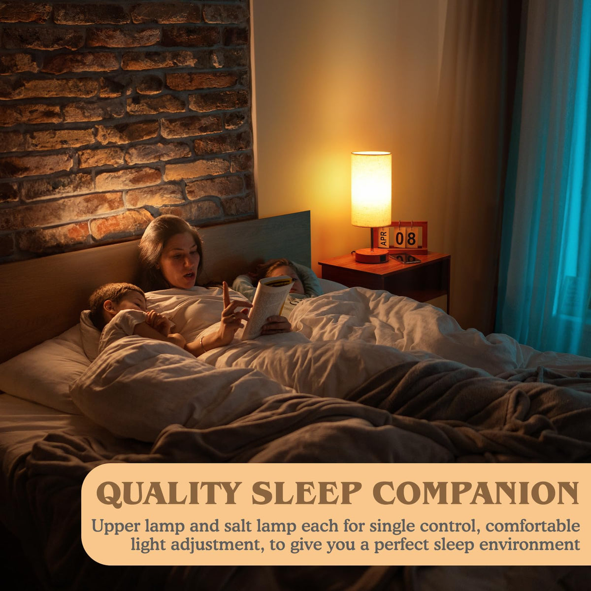 UNIFUN E26 plug-and-play lamp for easy setup.