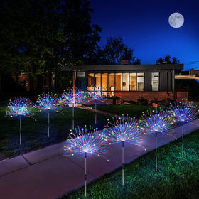 Unihoh waterproof IP65 lights withstand rain and frost for lasting outdoors.
