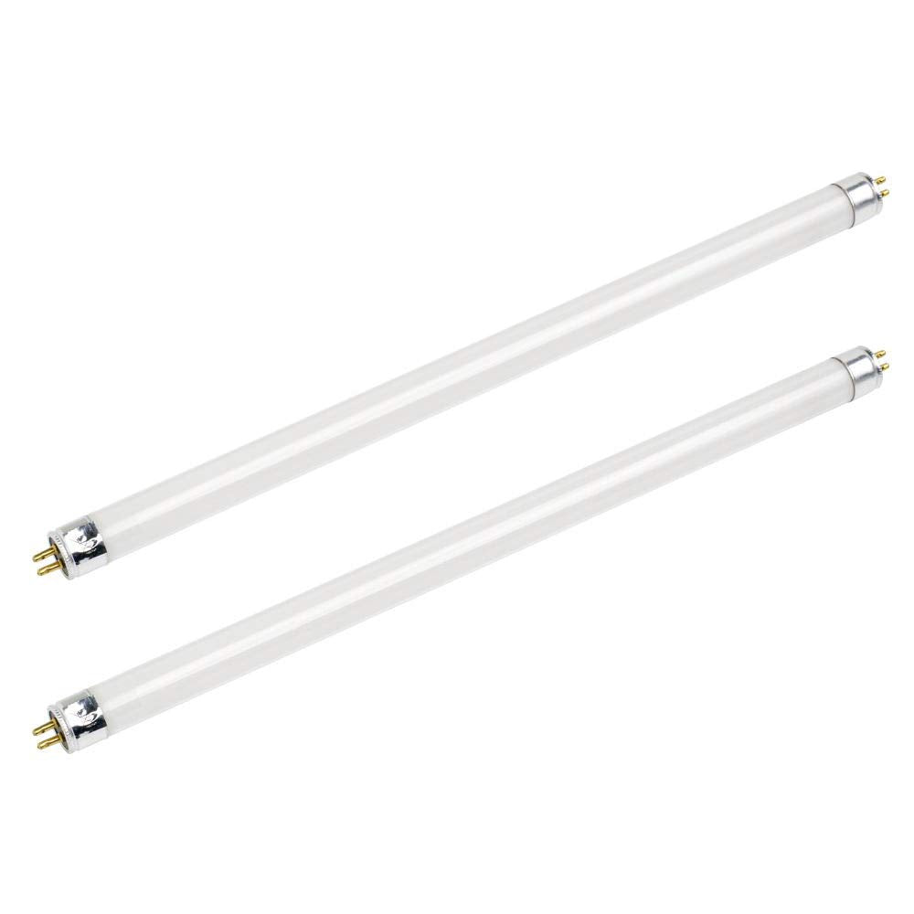 Unique Bulbs F13T5CW tube delivers bright 4100K cool white light for task lighting.