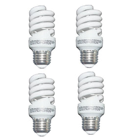 UNITEDLUX 13W CFL spiral bulb soft white 2700K 1040LM for cozy spaces