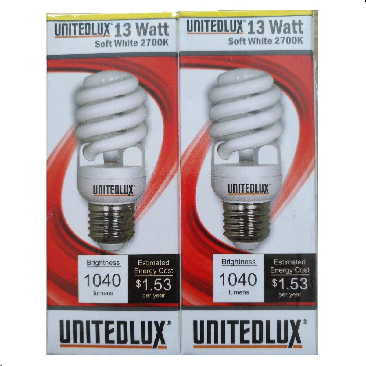 UNITEDLUX soft white CFL for home and office lighting