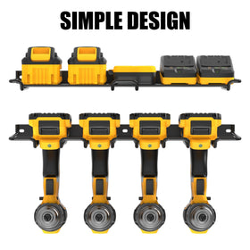 UNITEDPOWER cordless drill storage slot provides easy access and secure placement