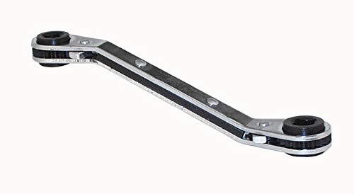 Uniweld DHVA dual hex adaptor locks into the wrench for deep access.