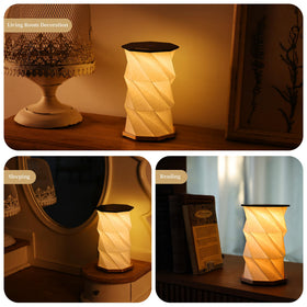 Uniwolf paper shade with durable ABS base for long-lasting use.
