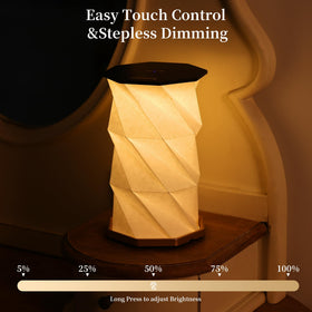 Uniwolf touch dimming lamp with stepless brightness for customizable ambience.