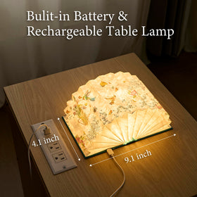 Uniwolk foldable desk light folds flat for travel or gifting
