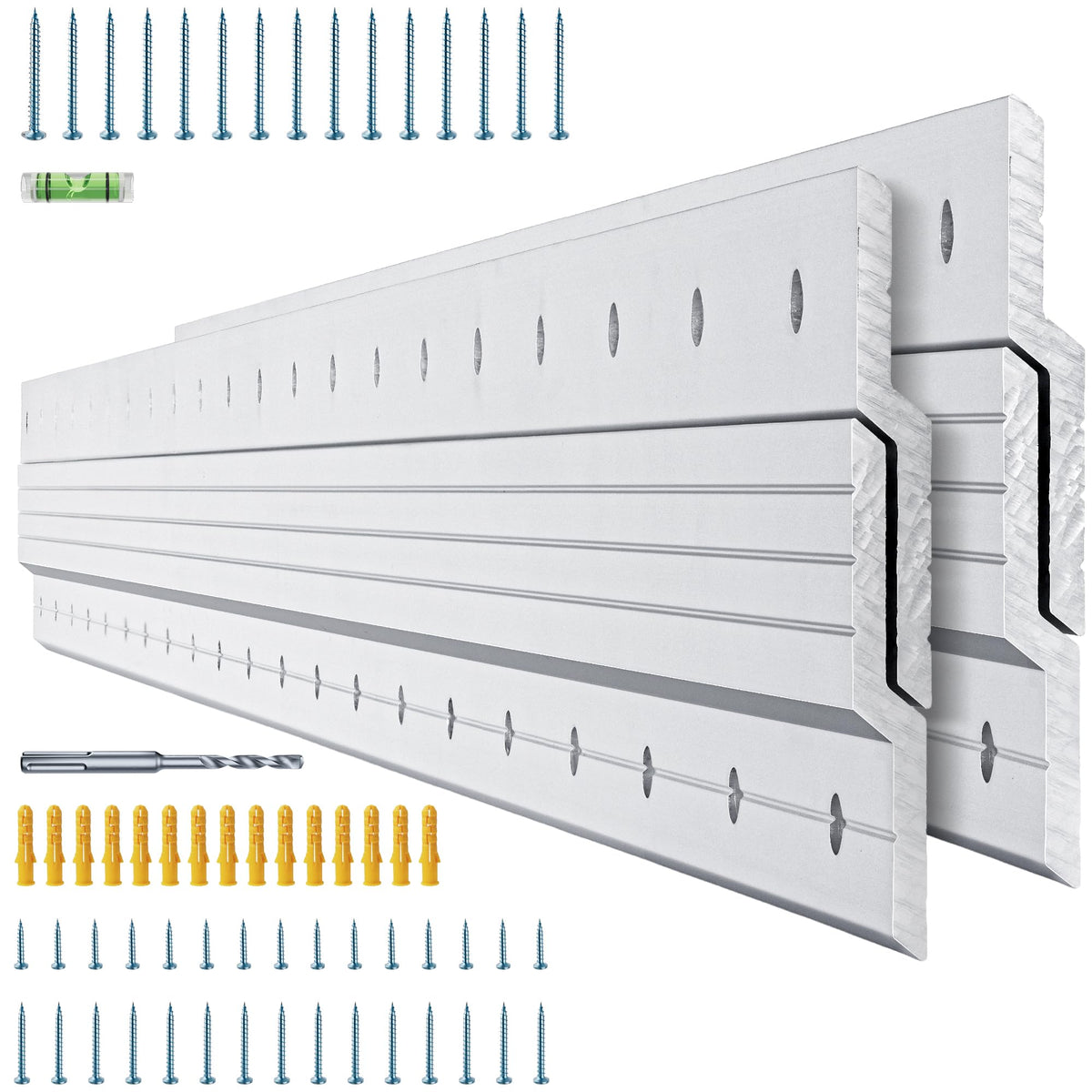 Unlumm 41-inch cleat hanger provides sturdy support for heavy frames.