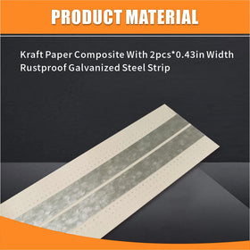 UNRUNFO kraft-paper composite base delivers clean, precise 90-degree corners.