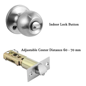 UONIKA satin nickel finish detail showcases modern, corrosion-resistant hardware.
