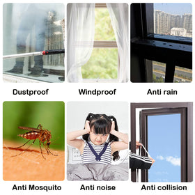 UpinFun weather strip designed for multiple doors and windows