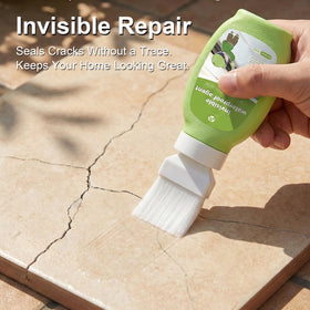 Uprosdik sealant dries clear, preserving tile, glass, and stone appearance.