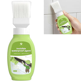 Uprosdik waterproof sealant anti-drip bottle demonstrates mess-free sealing for roofs and walls.
