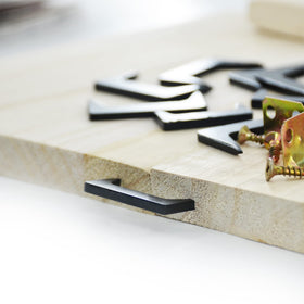 UPTTHOW edge-panel-clamping helps align joints while glue sets.