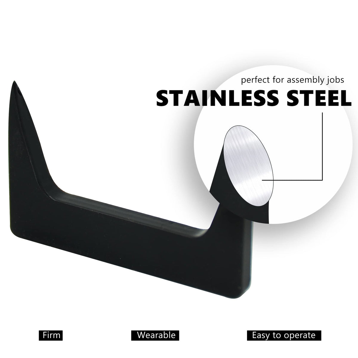 UPTTHOW durable-steel construction withstands repeated use.