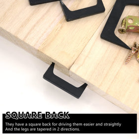UPTTHOW square-back design makes clamp travel easy across panels.