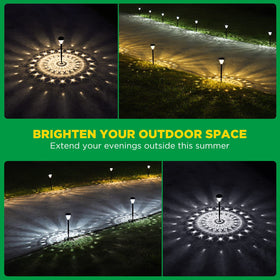 URAGO waterproof outdoor LED light for year-round yard use