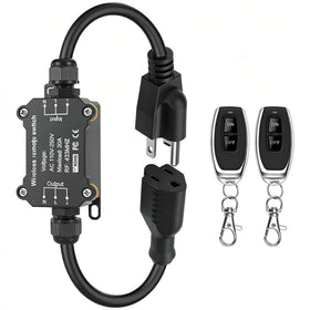 URANT AC110V remote switch outdoors with IP67 waterproof seal for exterior lighting.