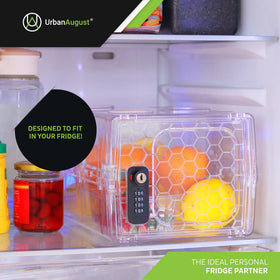 Urban August lock box versatile storage for home, office, or dorm use.