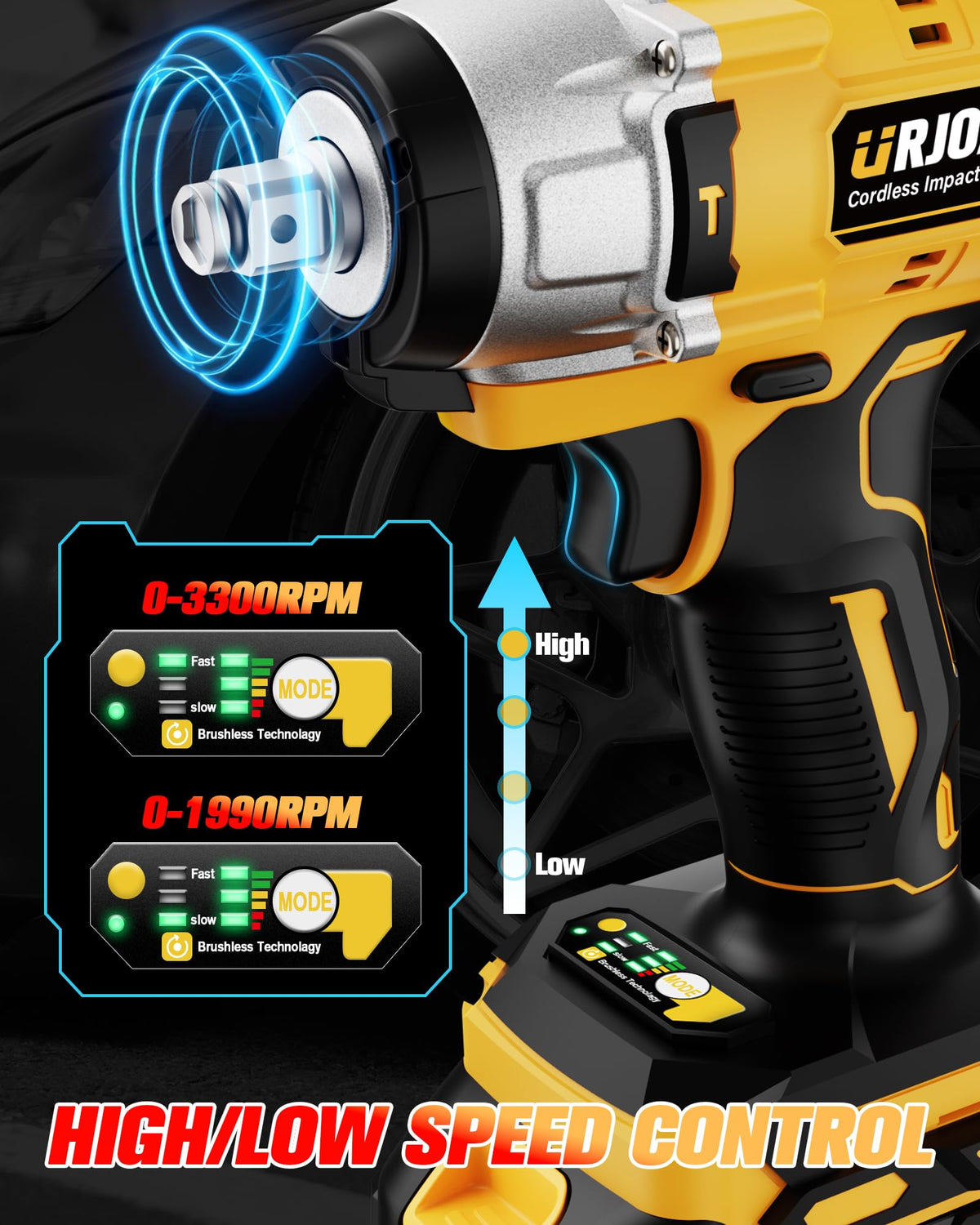 Urjoai kit includes sockets and bits for versatile home repairs.