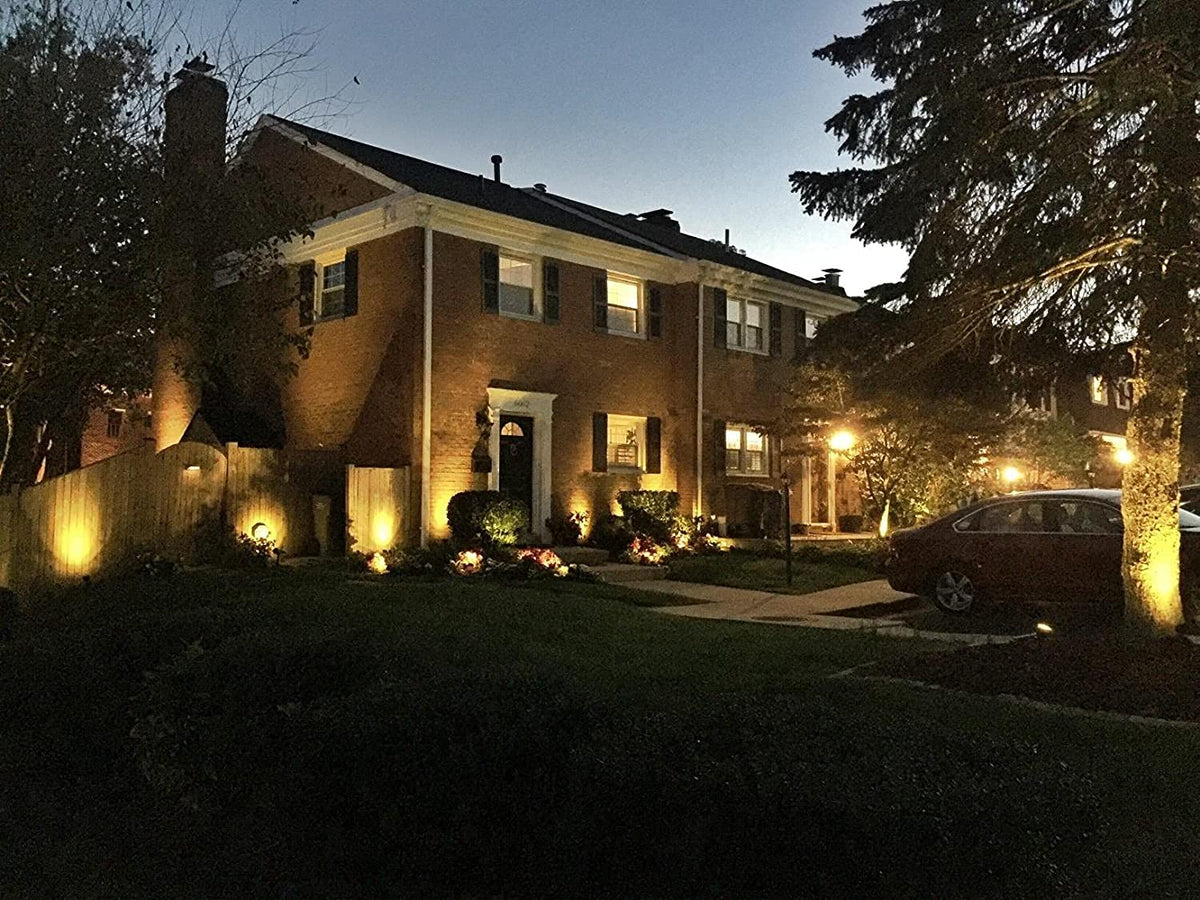 URPOWER solar lights dusk-to-dawn operation without wiring